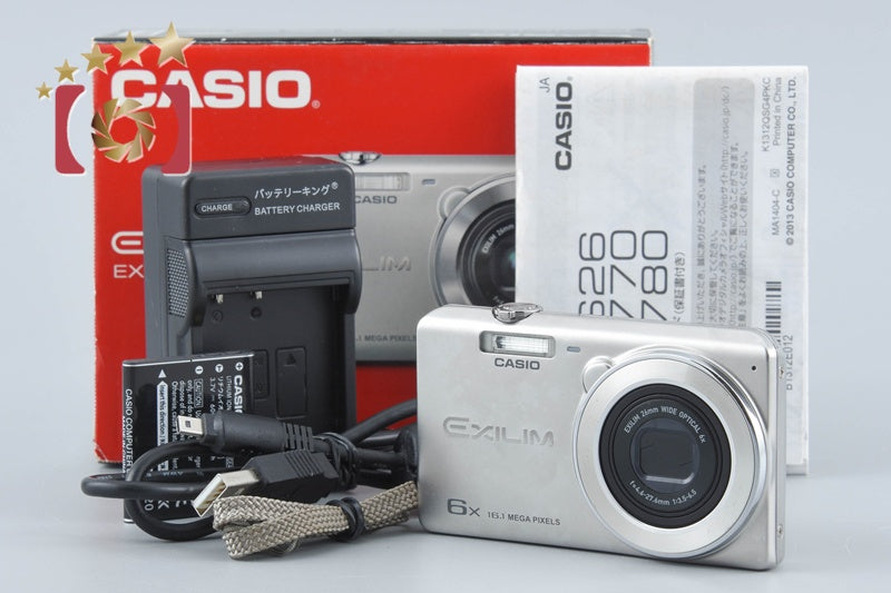 CASIO EXILIM EX-Z780 Silver 16.1 MP Digital Camera w/ Box from Japan