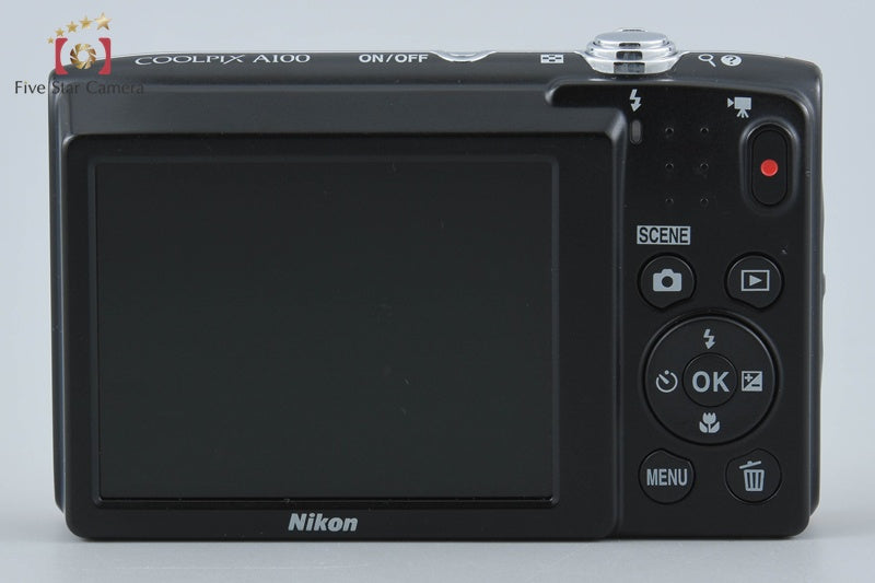 Nikon COOLPIX A100 Red 20.1 MP Digital Camera from Japan