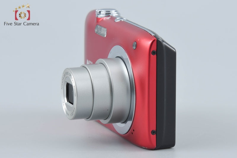 Nikon COOLPIX A100 Red 20.1 MP Digital Camera from Japan