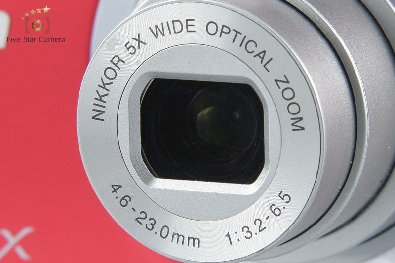 Nikon COOLPIX A100 Red 20.1 MP Digital Camera from Japan
