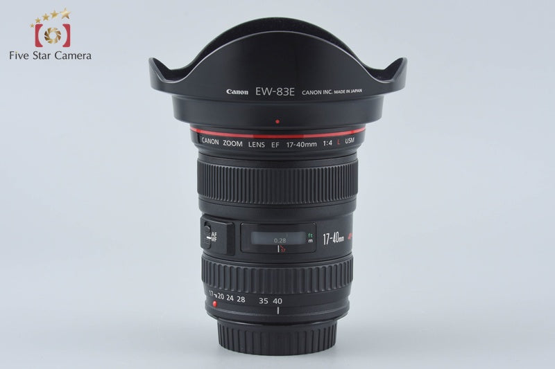 Canon EF 17-40mm f/4 L USM from Japan