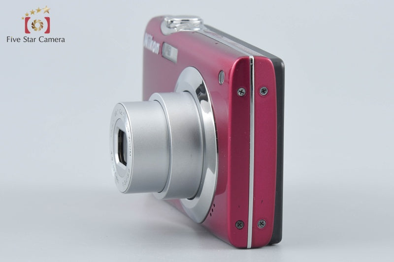 Nikon COOLPIX S4000 Ruby Red 12.0 MP Digital Camera from Japan