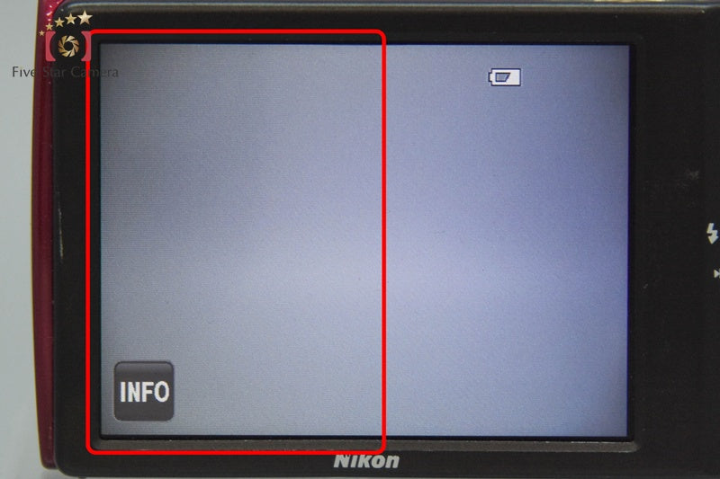 Nikon COOLPIX S4000 Ruby Red 12.0 MP Digital Camera from Japan