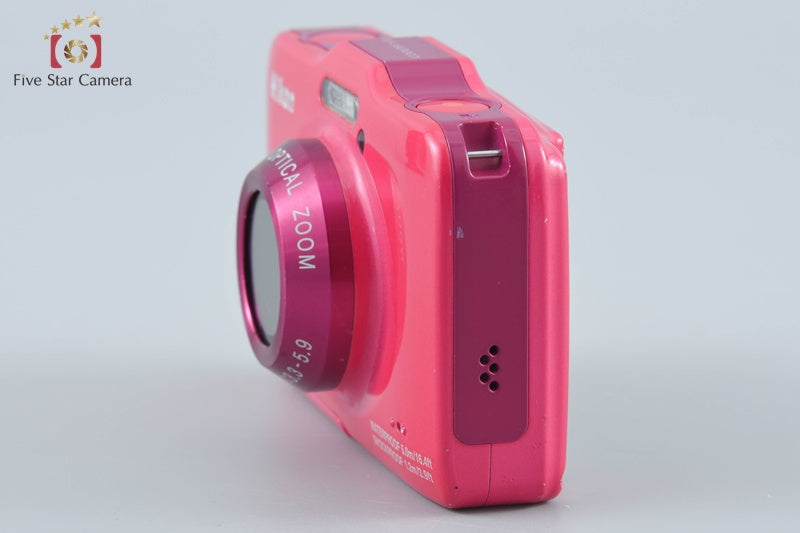 Nikon COOLPIX S31 Pink 10.1 MP Digital Camera from Japan