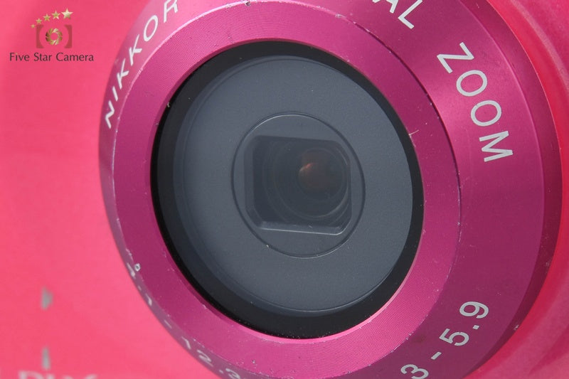 Nikon COOLPIX S31 Pink 10.1 MP Digital Camera from Japan