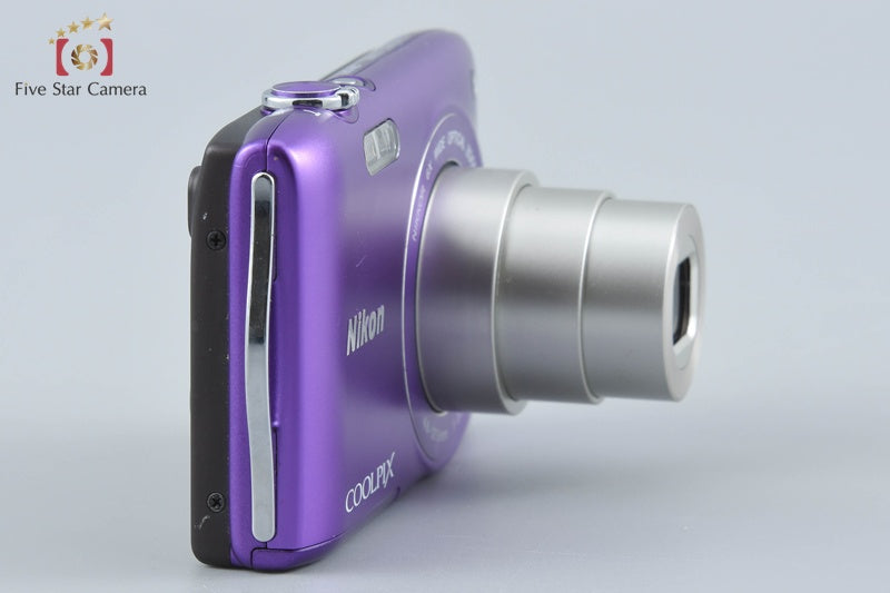 Nikon COOLPIX S3300 Lavender Purple 16.0 MP Digital Camera from Japan