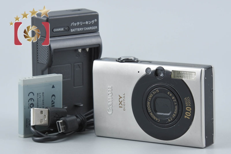 Canon IXY DIGITAL 25 IS Black 10.0 MP Digital Camera from Japan
