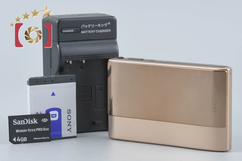 Sony Cyber-Shot DSC-TX1 Gold Digital Camera [Japanese Language Only] from Japan
