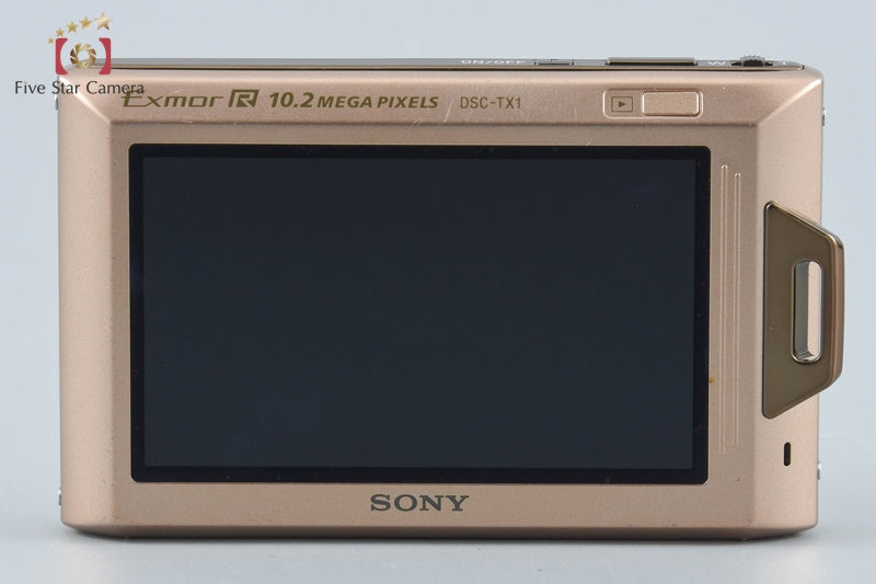 Sony Cyber-Shot DSC-TX1 Gold Digital Camera [Japanese Language Only] from Japan