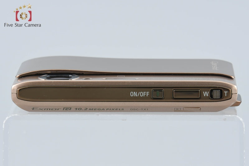Sony Cyber-Shot DSC-TX1 Gold Digital Camera [Japanese Language Only] from Japan