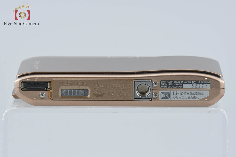 Sony Cyber-Shot DSC-TX1 Gold Digital Camera [Japanese Language Only] from Japan