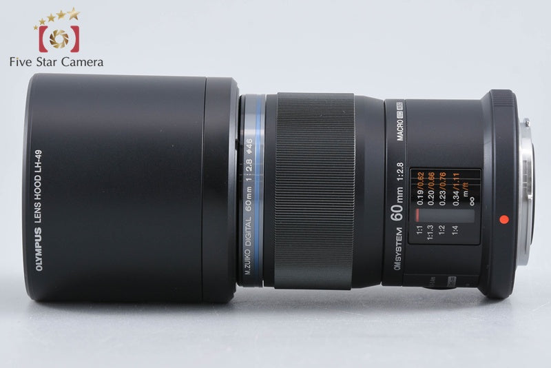 OM SYSTEM OLYMPIS M.ZUIKO DIGITAL ED 60mm f/2.8 Macro w/ Box from Japan