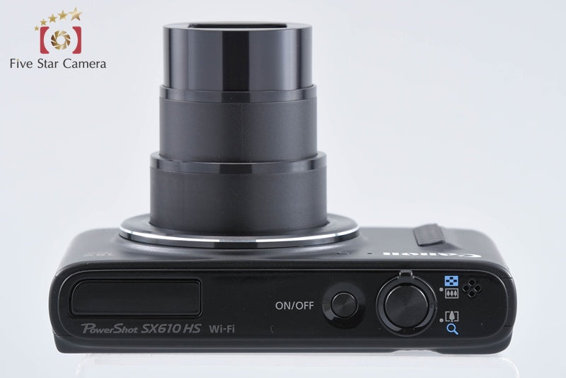 Canon PowerShot SX610 HS Black 20.2 MP Digital Camera from Japan