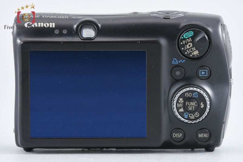 Canon IXY DIGITAL 3000 IS Panther Black 14.7 MP Digital Camera from Japan