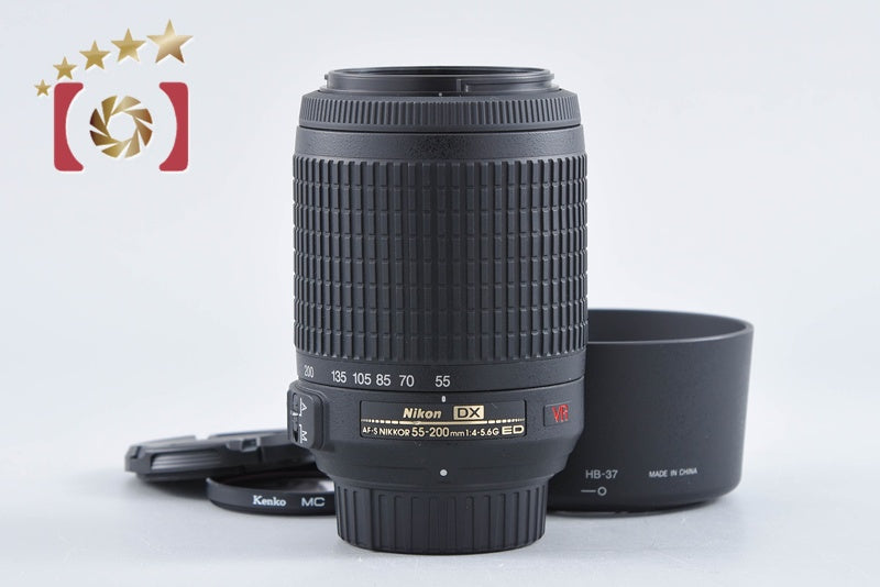 Nikon AF-S DX NIKKOR 55-200mm f/4-5.6 G ED VR from Japan