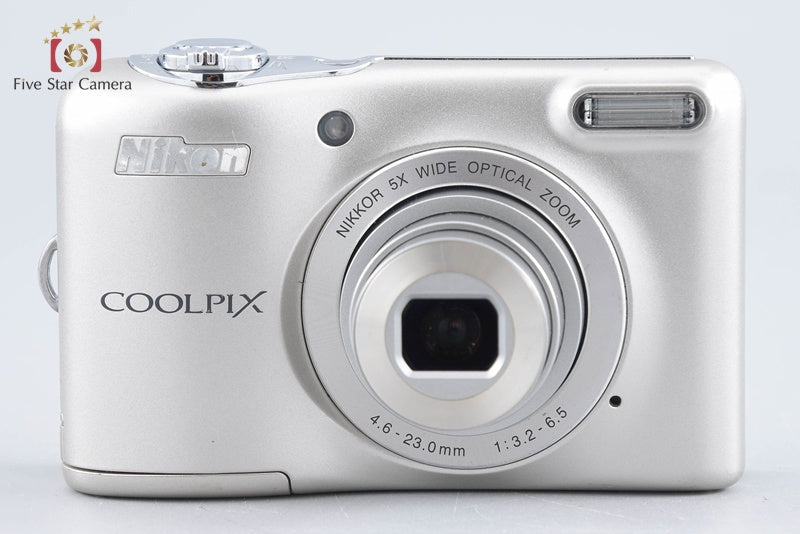 Nikon COOLPIX L32 Silver 20.1 MP Digital Camera from Japan