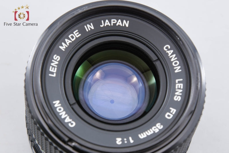 Canon New FD 35mm f/2 from Japan