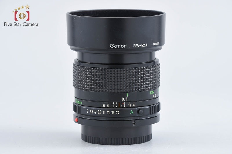 Canon New FD 35mm f/2 from Japan