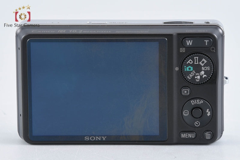 Sony Cyber-shot DSC-WX1 Silver Digital Camera [Japanese Language Only]from Japan
