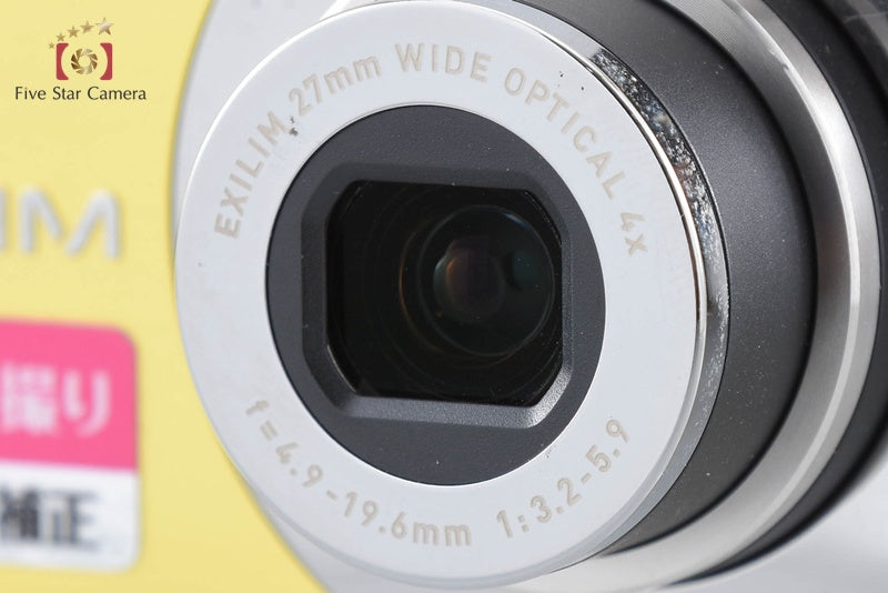 CASIO EXILIM EX-Z800 Lemon Yellow 14.1 MP Digital Camera from Japan