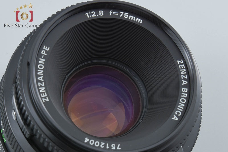 Zenza Bronica ZENZANON-PE 75mm f/2.8 for ETR, ETRS, ETRSi from Japan