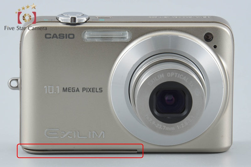 CASIO EXILIM ZOOM EX-Z1050 Gold 10.1 MP Digital Camera from Japan