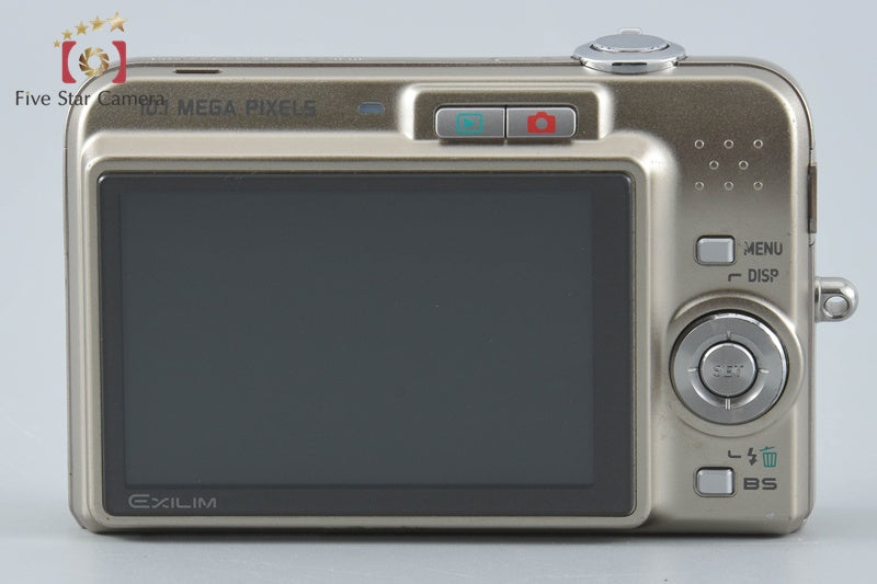 CASIO EXILIM ZOOM EX-Z1050 Gold 10.1 MP Digital Camera from Japan