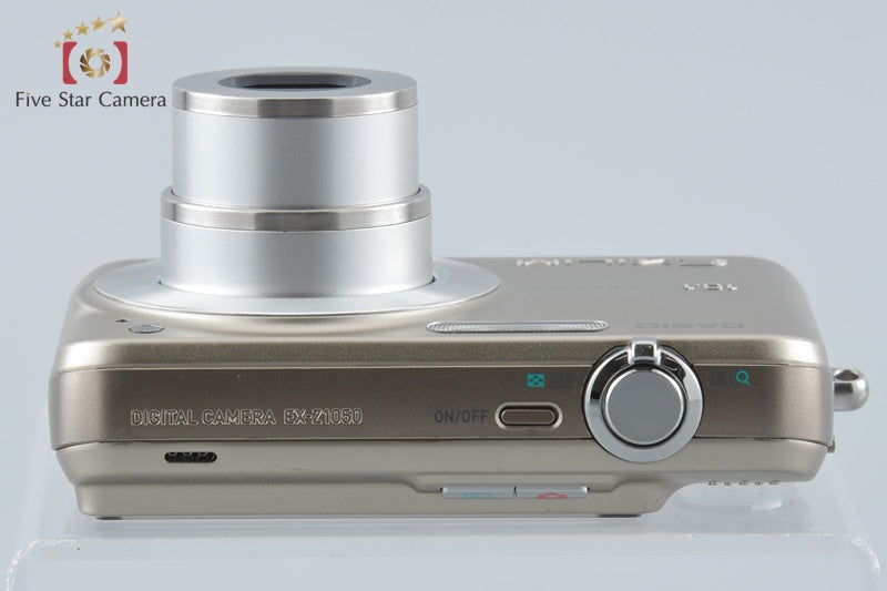 CASIO EXILIM ZOOM EX-Z1050 Gold 10.1 MP Digital Camera from Japan