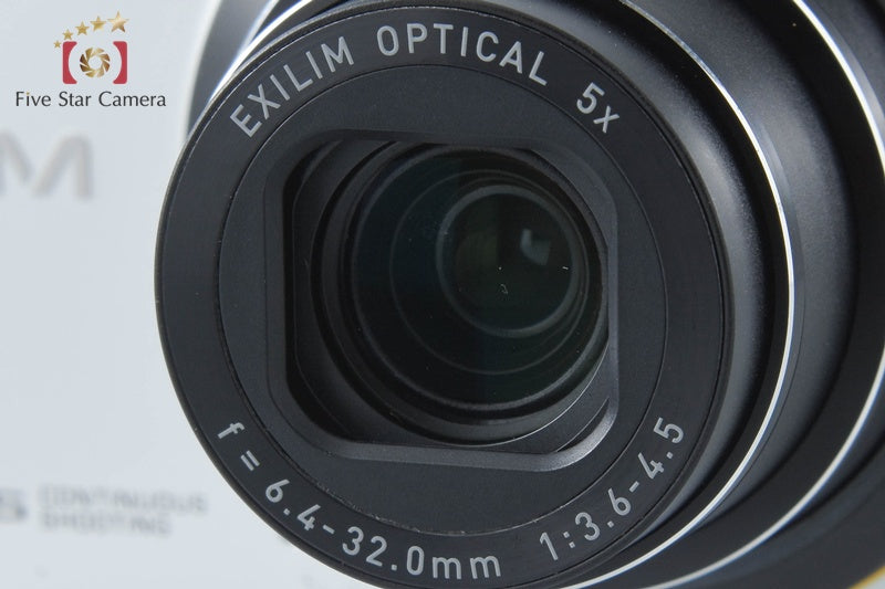 CASIO EXILIM EX-FC100 White 9.1 MP Digital Camera from Japan