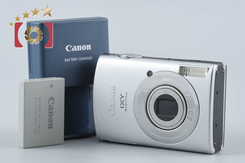 Canon IXY DIGITAL 910 IS Silver 8.0 MP Digital Camera from Japan