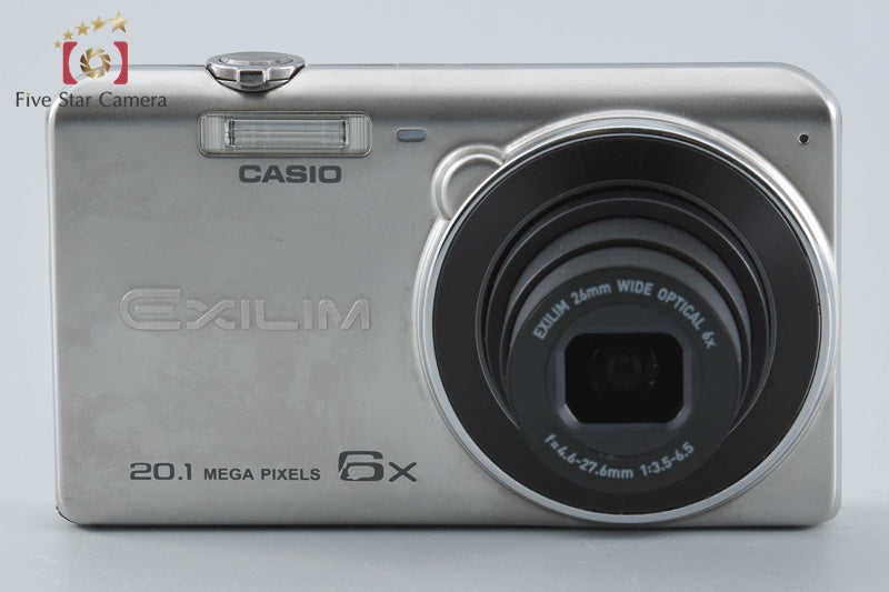 CASIO EXILIM EX-ZS35 Silver 20.1 MP Digital Camera from Japan