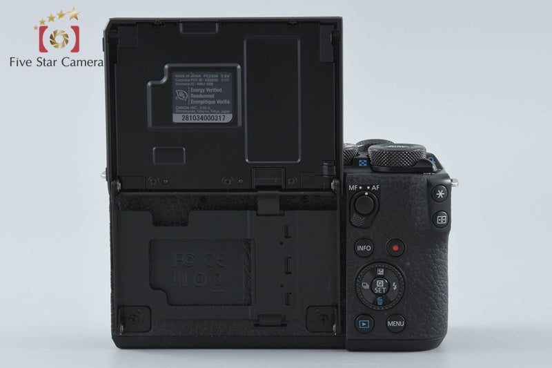 Canon EOS M6 Mark II Black 32.5 MP Digital Mirrorless Camera Body from Japan