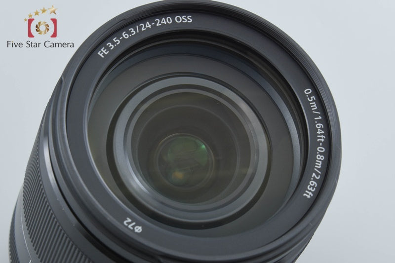 Sony FE 24-240mm f/3.5-6.3 OSS SEL24240 from Japan
