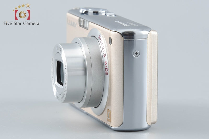 Panasonic LUMIX DMC-FX07 Gloss Gold 7.2 MP Digital Camera from Japan