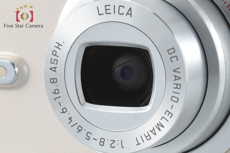Panasonic LUMIX DMC-FX07 Gloss Gold 7.2 MP Digital Camera from Japan