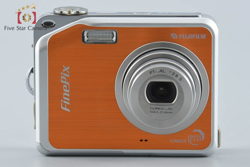 Fujifilm FinePix V10 Orange 5.1 MP Digital Camera from Japan