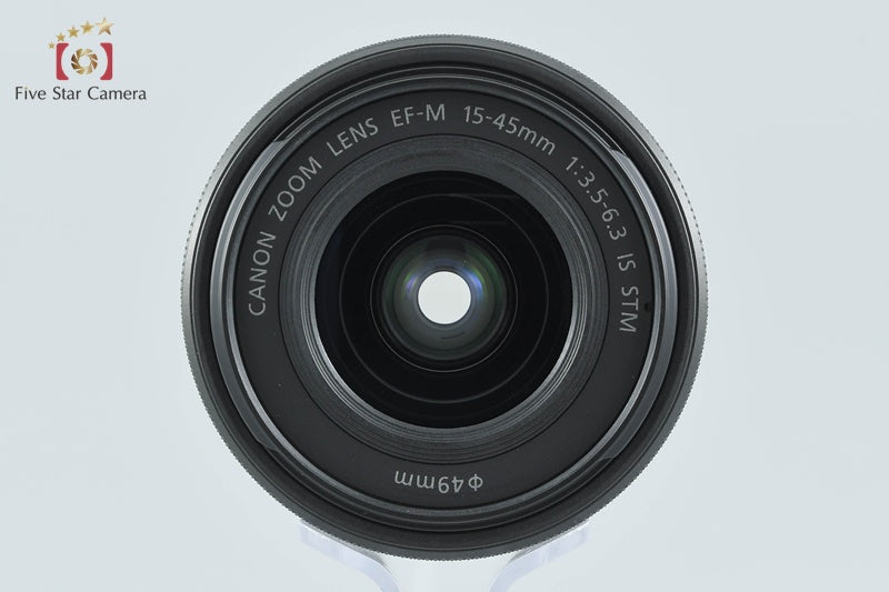 Canon EF-M 15-45mm f/3.5-6.3 IS STM Black from Japan
