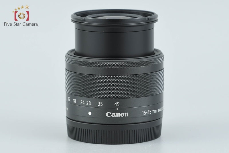 Canon EF-M 15-45mm f/3.5-6.3 IS STM Black from Japan