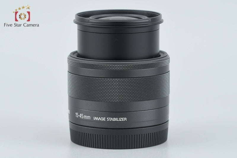 Canon EF-M 15-45mm f/3.5-6.3 IS STM Black from Japan