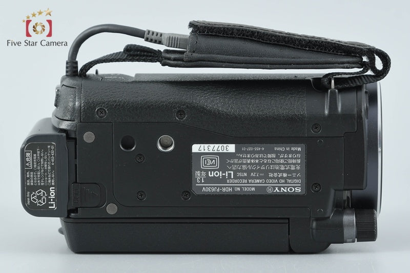 Sony Handycam HDR-PJ630V Black Video Camera [Japanese Language Only] from Japan