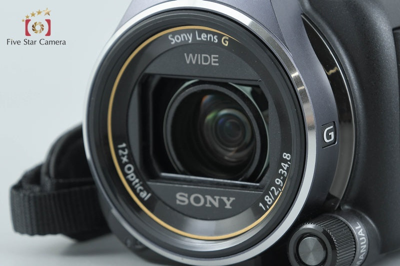 Sony Handycam HDR-PJ630V Black Video Camera [Japanese Language Only] from Japan