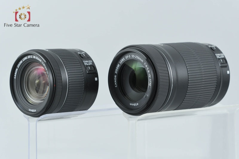 Canon EOS Kiss X10i / Rebel T8i / 850D 24.1 MP 18-55 55-250 Lenses from Japan