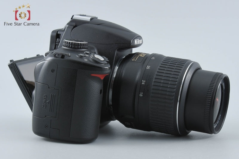 Nikon D5000 12.3 MP DSLR Camera 18-55 VR Lens from Japan