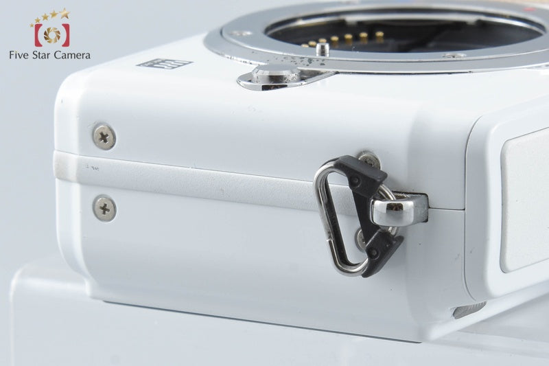"Count 698" Olympus PEN Lite E-PL2 White 12.3 MP Mirrorless Camera from Japan