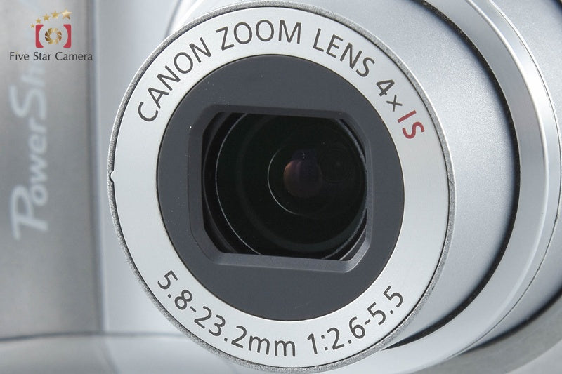 Canon PowerShot A570 IS Silver 7.1 MP Digital Camera from Japan