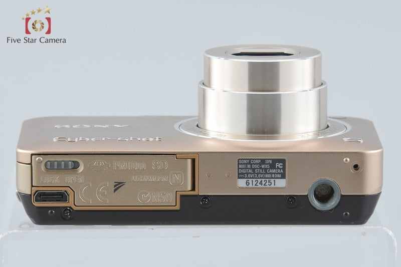 Sony Cyber-Shot DSC-WX5 Gold Digital Camera [Japanese Language Only] from Japan