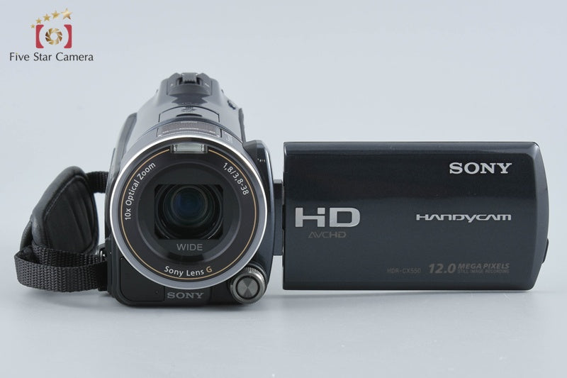 SONY HDR-CX550V Full Hi-Vision Camcoder [Japanese Language Only] from Japan