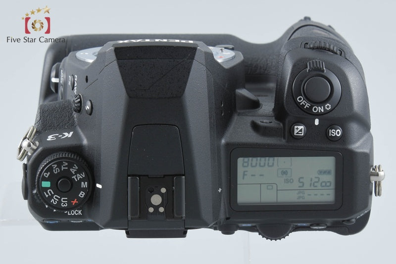 PENTAX K-3 24.3 MP DSLR Camera w/ D-BG5 Battery Grip from Japan
