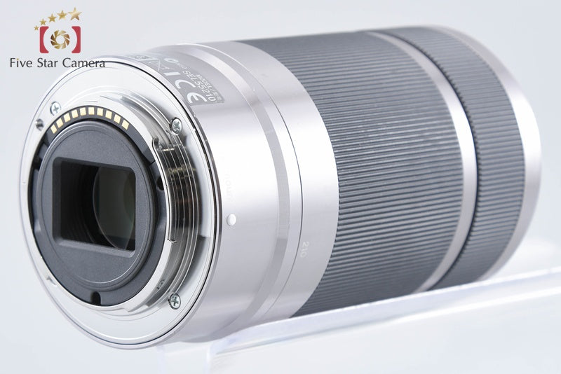 Sony E 55-210mm f/4.5-6.3 OSS Silver SEL55210 from Japan