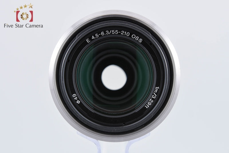 Sony E 55-210mm f/4.5-6.3 OSS Silver SEL55210 from Japan